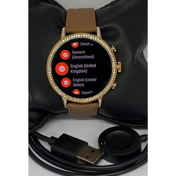 Fossil Other - Fossil Gen 4 Authentic Digital Dial Smart Watch Custom Band FTW6016 CR726